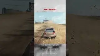 Off-Road, Dirt Events in Open World Racing Games 