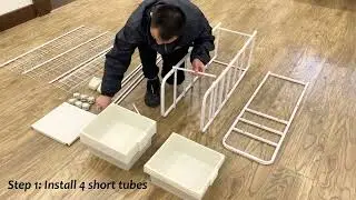 Children's bookshelf book toy organizer