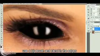 how to demon eyes [sony vegas OR photoshop]