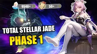 Phase 1 Total Stellar Jade Calculation | Honkai Star Rail 1.3
