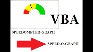 HOW TO: Create SPEEDOMETER GRAPH - VBA