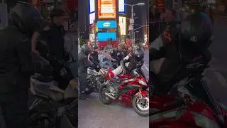 Motorcyclist gets evict  #police #streetstories