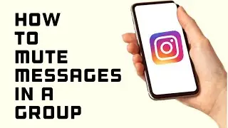How to Mute Messages in a Instagram Group