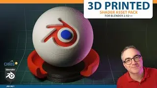 3D Printed | Blender Material Asset Shader Plastic 3D Printing