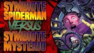 Symbiote Spiderman vs Symbiote Mysterio!