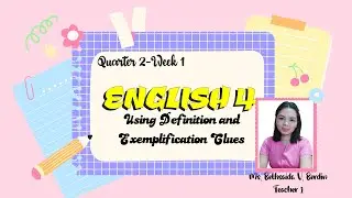 Using Definition and Exemplification Clues
