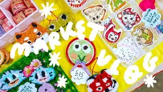 doing a solo market ✨ studio vlog