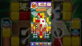 TOON BLAST LEVEL 6250 DONE..😎😎😎VERY IMPOSIBLE TO SOLVE WITHOUT USING ANY BOOSTER.