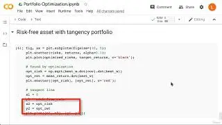 4.19.  Risk Free Asset and Tangency Portfolio in Code