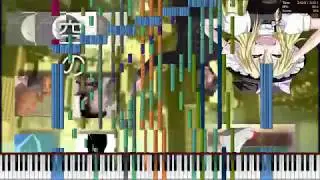 [Comparison | 比較] (Black MIDI vs. 音MAD) かえるは がイちく ワらつて シんだ | A Sardine Grows from the Soil