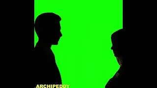 Couples Valentine-Silhoutte GreenScreen Shorts