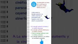 Tómate un minuto para pensar. Energía mecánica. #física