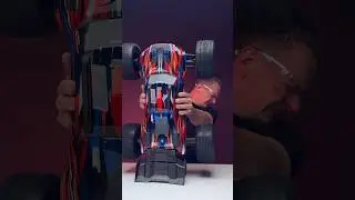 First power on. SLEDGE Belted, 70+mph from Traxxas. Sledgehammer Belted Tires. #rccar #remotecontrol