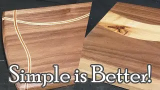 Two Gorgeous Wavey Cutting Board Designs that EVERY Woodworking Beginner Can Make!