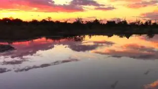 World's Best Sunset, Okavango Delta