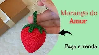 🍓✨ Learn How to Make the Crochet Strawberry of Love – Easy, Fast and Profitable! ✨🍓