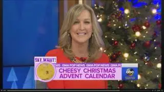 Cheese Advent Calendar on ABC Good Morning America 29/11/16