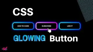 CSS Glowing Button Animation Hover Effects | Control Earth