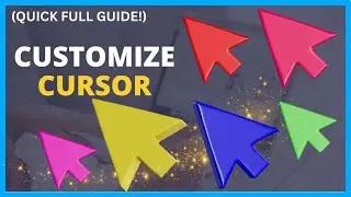 How to Change Your Mouse Cursor (QUICK FULL GUIDE!) | Customize Mouse Pointer in Windows