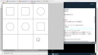 Tic Tac Toe using Lists: Fixing Bugs