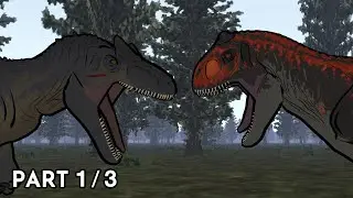 Allosaurus vs Carnotaurus | Animation (Part 1/3)