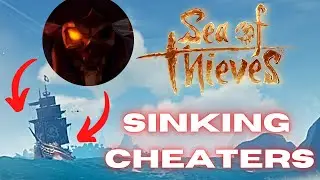 SINKING The Most Obvious CHEATER GALLEON | Sea Of Thieves