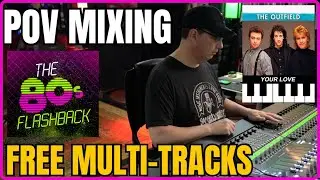 Analog Mixing | SSL 32 Ch Origin | The Outfield 