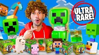 Opening Minecraft Mystery Toys *Ultra Rare*
