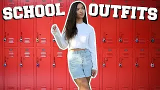 BACK TO SCHOOL OUTFIT IDEAS 2017! WHAT TO WEAR ON THE FIRST DAY OF SCHOOL! | Mandi Grace