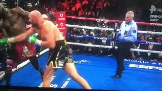 Tyson Fury VS Deontay Wilder 3 SLOW MOTION V6