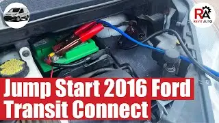 How to Jump Start 2016 Ford Transit Connect