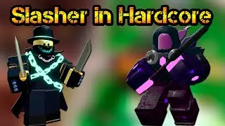 Slasher in Hardcore Mode Solo Roblox Tower Defense Simulator