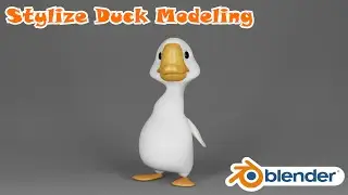 Stylized Duck Modeling in Blender 2.93