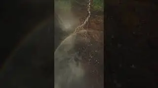 FPV Drone diving down the world's tallest uninterrupted waterfall, Angel Falls.