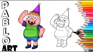 How To Draw Clarence from Cartoon Network | Learn to Draw  step by step