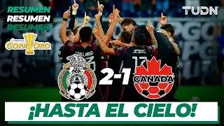 Resumen y goles | México 2-1 Canadá | Copa Oro 2021 - Semifinal | TUDN