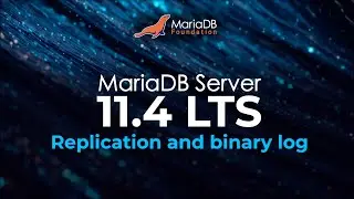 MariaDB 11 4 Replication and binary log