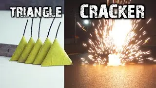 HOW TO MAKE A TRIANGLE CRACKER with Ti AFFECT?