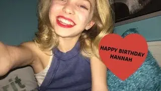 HAPPY BIRTHDAY HANNAH💛🦁