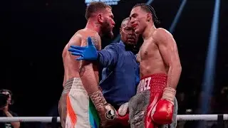 David Benavidez vs Caleb Plant - Full Fight Highlights
