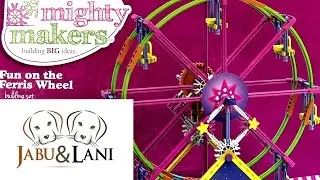 Ep 2 - K'Nex Mighty Makers Fun on the Ferris Wheel with Emily and Cocoa