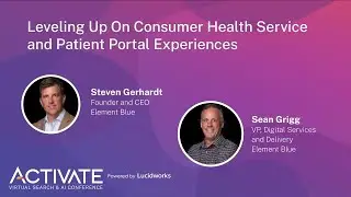 Leveling Up On Consumer Health Service and Patient Portal Experiences