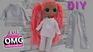 Costume for Lol OMG doll /Костюм для куклы Lol OMG своими руками