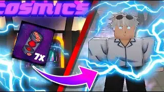 OPENING 7x NEW CURSED COSMIC SUMMONS AND GETTING GODLY GOJO? Anime Champions Simulator | ACS