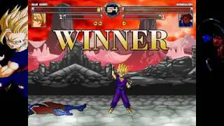 M.U.G.E.N - SSJ2 Son Gohan vs. Shadowlady a.k.a. Burnt Toast Chun-li