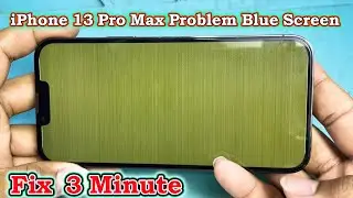 Fix iPhone 13 Pro Max Problem Blue Screen 3 Minute Only #13promaxbluescreen