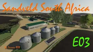 Sandveld South Africa, Map Conversion Series, E03, fixin Foliage Mess, Farmland, Import Trees