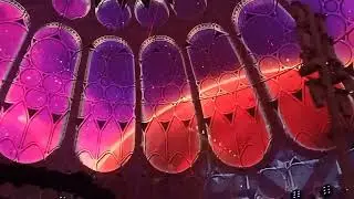 Expo 2020 Dome Light Show