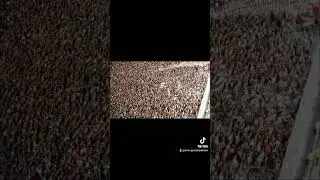 impresionante la hinchada de River Plate cantando