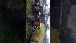 самодельный трактор из девятки